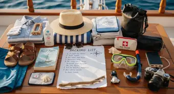 Gulet Packing List | Essential Items for Turkish Cruise