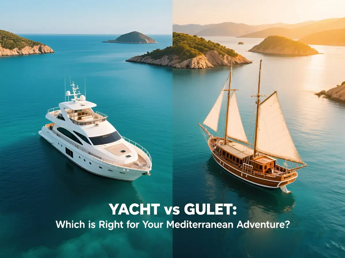 Yacht vs Gulet: Which Boat is Right for Your Sea Holiday?