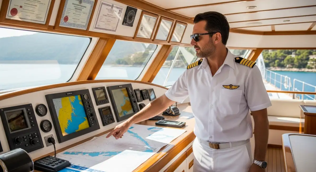 Professional gulet captain Turkey - Expert crew roles on crewed yacht charter