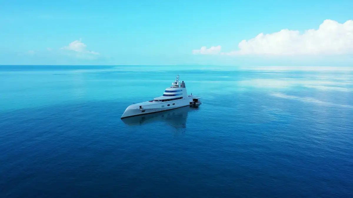 Concept design of future yacht technology showcasing anticipated innovations in maritime industry
