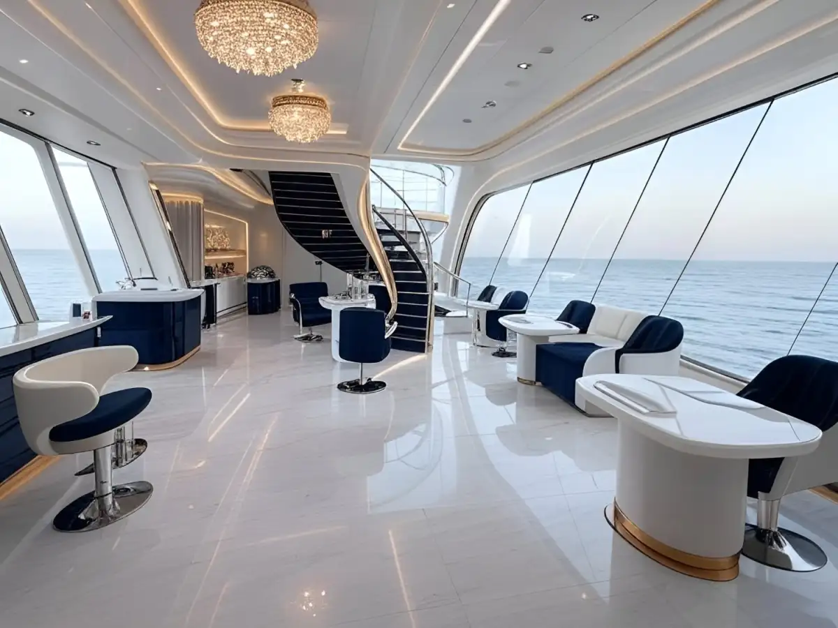 luxury inside yatch