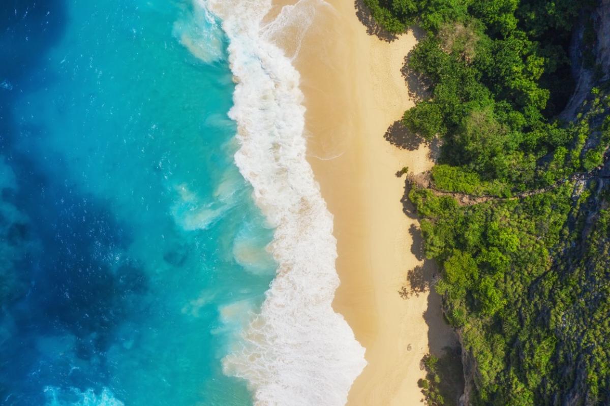 Secluded beach in Bodrum