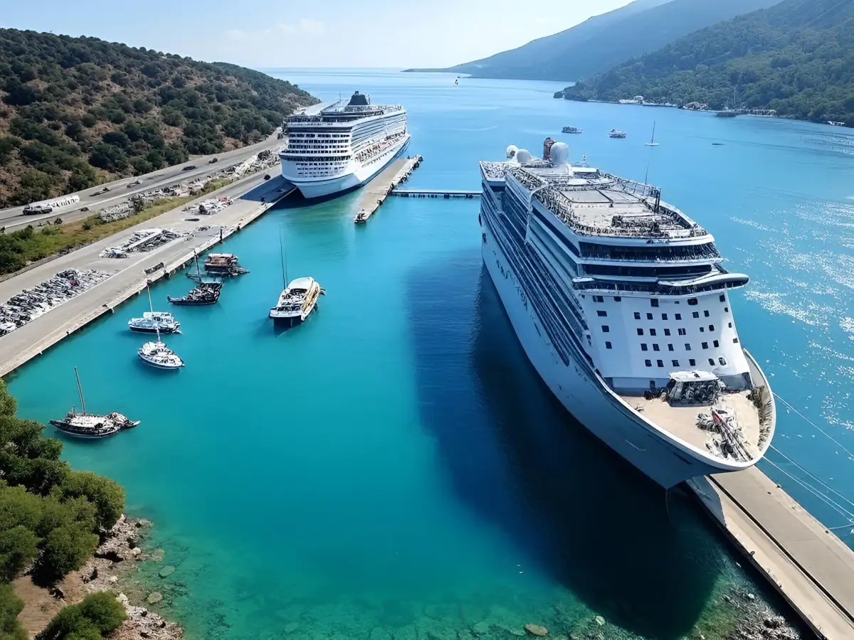 Eco-friendly port facilities supporting sustainable cruise operations